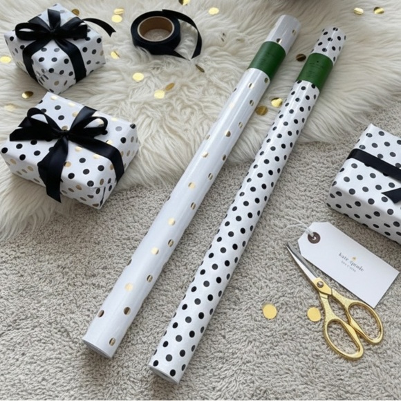 kate spade Other - NEW Kate Spade New York Wrapping Paper Rolls - 2 Pack